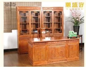 緬花四季花書(shū)柜