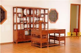 緬花明式寫(xiě)字臺(tái)